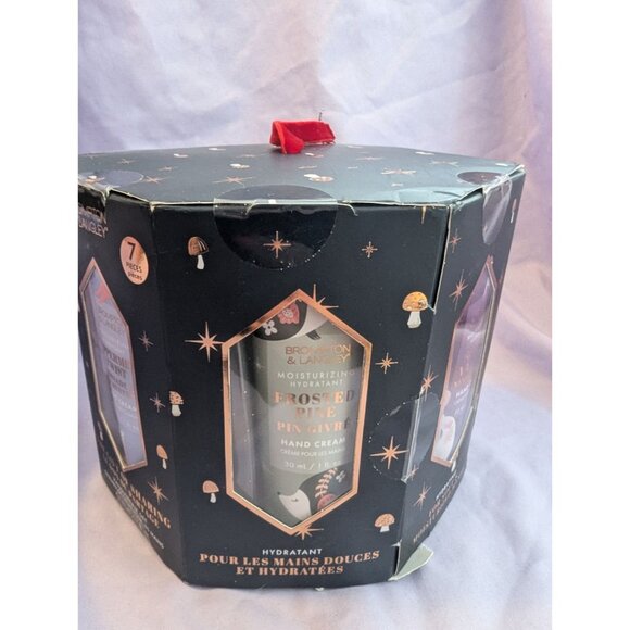 Brompton & Langley Hand Cream Set Winter Snow Cranberry Peppermint Pine Vanilla - Picture 5 of 9